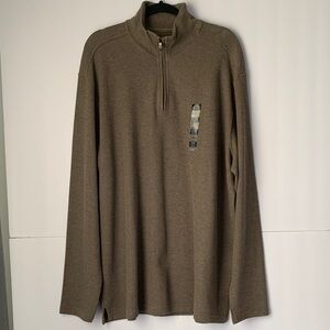 NWT Joe Joseph Abboud Men's Brown Sweater Pullover Size 2XL